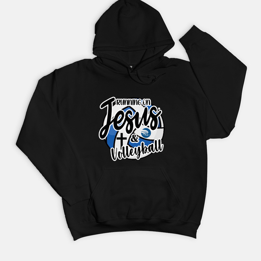 ADULT Falcons Running on Jesus & Volleyball SWEATSHIRT