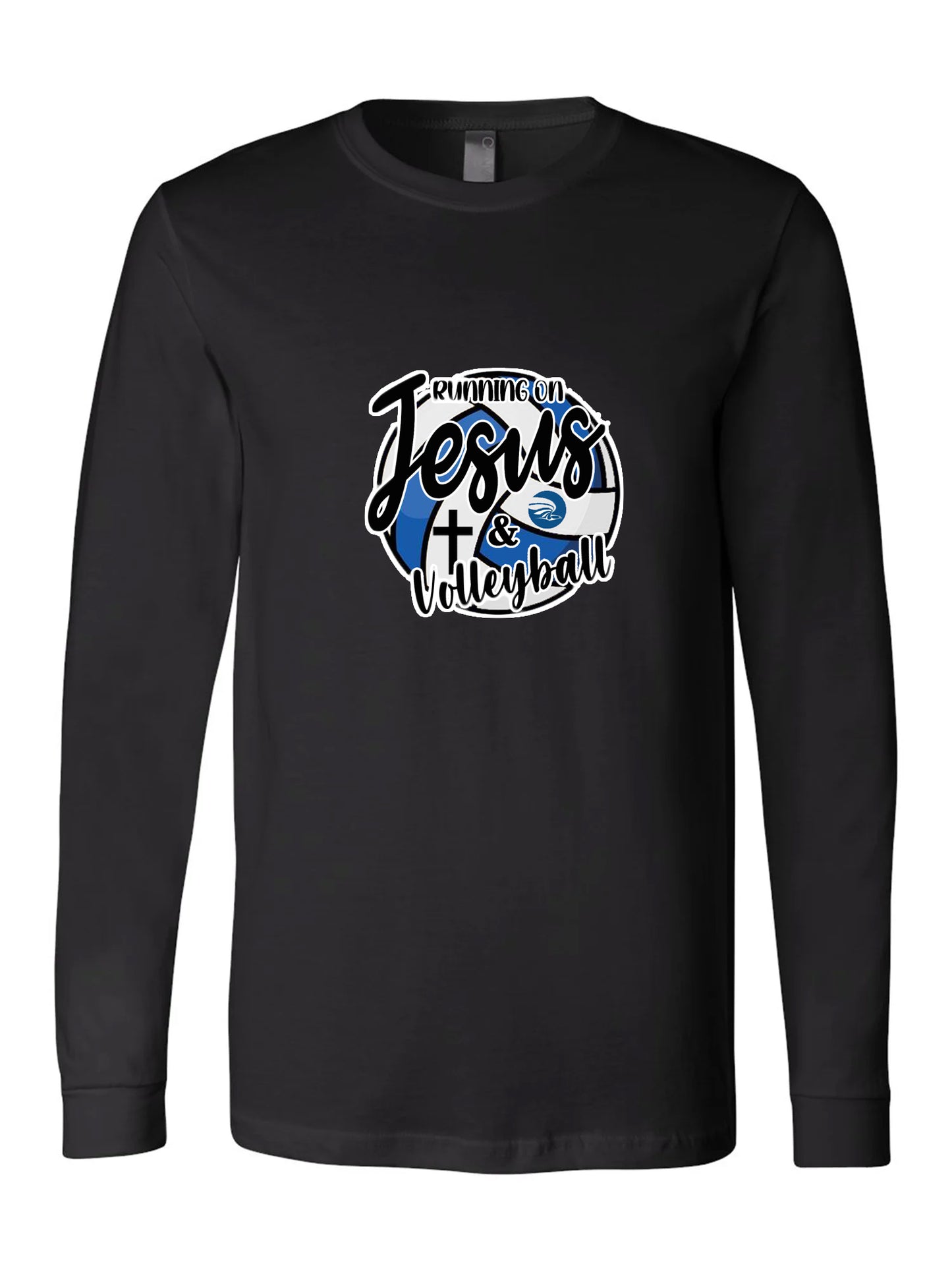 ADULT Running On Jesus & VB SHIRT